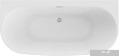 Polimat Risa 160x80 (пристенная, белый)