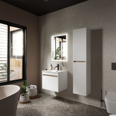 Sancos Тумба под умывальник Smart SM60W (белый глянец)