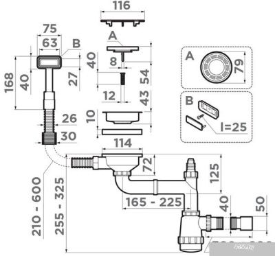 Omoikiri WK-1C 4956760