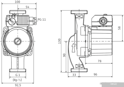 Насос Wilo Star-STG 15/4