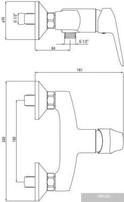 Deante Boro BMO 040M