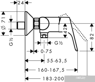 Смеситель Hansgrohe Focus E2 31960000