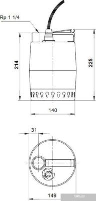 Насос Grundfos Unilift KP 250 M 1