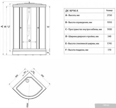 Triton Стандарт А 90x90 (полосы)