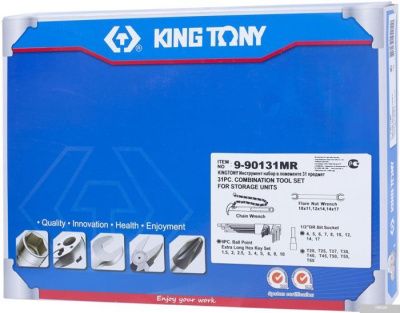 King Tony 9-90131MR (31 предмет)