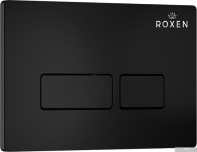 Roxen Cube One Rimless 6 в 1 StounFix Slim 579341 (кнопка: черный матовый)
