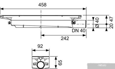Tece Drainprofile 673001 (боковой слив)