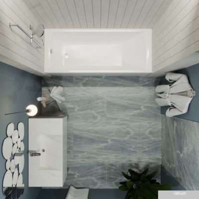 Ванна 1AcReal Тори 160х70