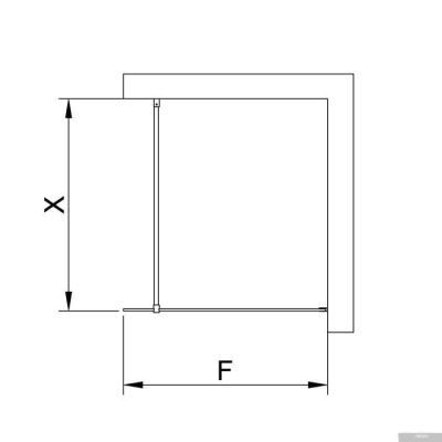 RGW WA-002B 35100206-14 60 (черный/прозрачное стекло)