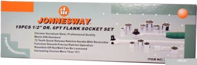 Jonnesway S04H419S 19 предметов