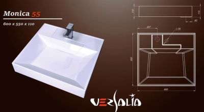 Накладка сливного гарнитура Versalia Monica