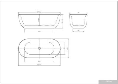 Aquatek Афина 170x78 AQ-144778Bl (с ножками и сливом)