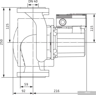 Насос Wilo TOP-S40/10