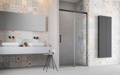 Radaway Idea Black DWJ 100R