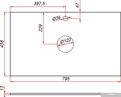 ЗОВ Тумба под умывальник Парма 80 P80LWP0MHMC1A-KP13W (белый/галифакс)