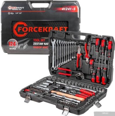 ForceKraft FK-41241-5 (124 предмета)