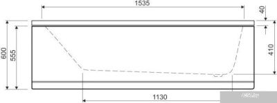 Ванна Cezares Eco 170x75