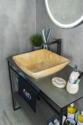 Умывальник Gid MNC179 (оранжевый/белый)