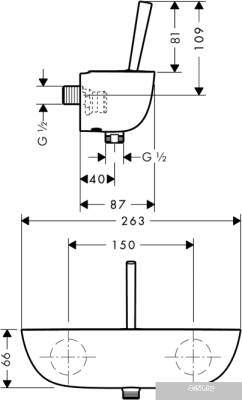 Смеситель Hansgrohe PuraVida 15672400