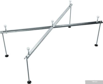 Triton Алекса 150x75 (с каркасом, сифоном, экраном и торцевым экраном)