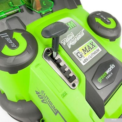 Колёсная газонокосилка Greenworks G40LM49DB (без АКБ)