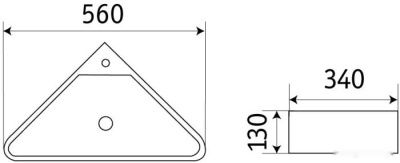 Умывальник CeramaLux 78377