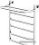 Полотенцесушитель Gloss & Reiter Лесенка B 50х60.С1(25).Л3.Т2