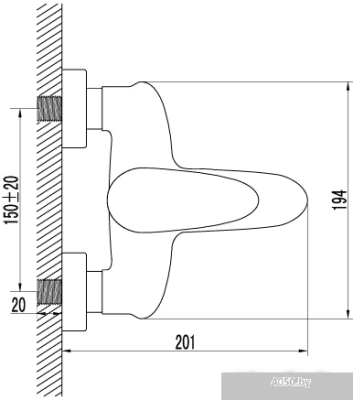 Смеситель Lemark STATUS LM4402C