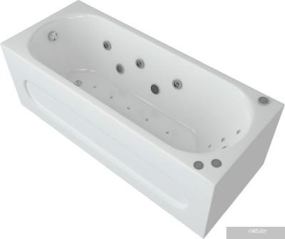 Ванна Aquatek Оберон 160x70 (экраном, слив слева)