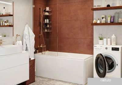 Ванна VagnerPlast Aronia 170х75 (с каркасом)