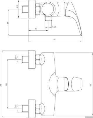 Смеситель Deante Cynia BCY 040M