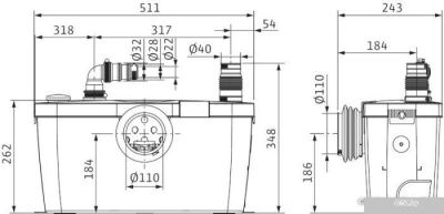 Насос Wilo HiSewlift 3-15