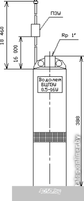 Насос Водолей БЦПЭУ 0,5-16 У