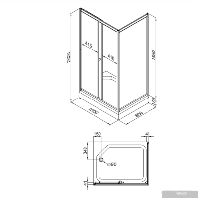 Triton Фьюжн А1 100х80 (полосы)