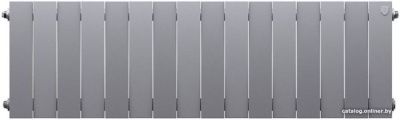 Royal Thermo PianoForte 300 Silver Satin (16 секций) боковое подключение
