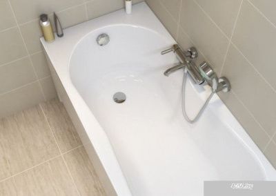 Cersanit Nike 150x70 (с каркасом и экраном)