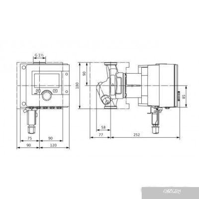 Wilo Stratos MAXO-Z 25/0.5-8 PN10