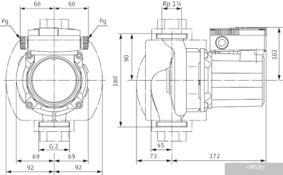 Насос Wilo TOP-S 30/10 (1~230 V, PN 10)