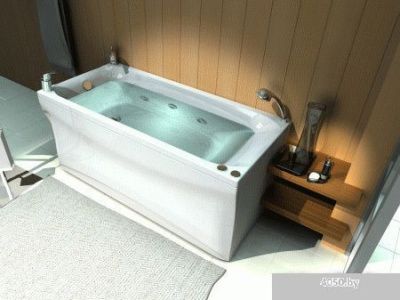 Ванна Aquatek Альфа 150x70 (с экраном)