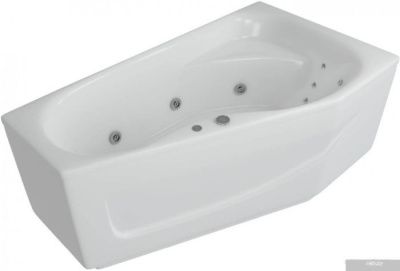 Ванна Aquatek Медея 170x95 (с экраном и каркасом, слив слева)