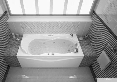 Ванна Aquanet Grenada 180x90