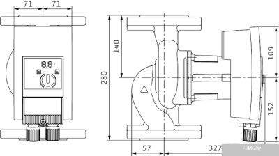 Насос Wilo Yonos MAXO 65/0,5-9