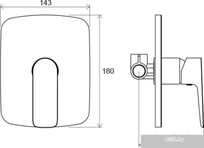 Смеситель Ravak Classic-CL 062.00 [X070087]