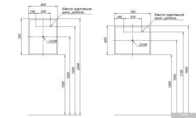 Aquanet Зеркало Оптима 60x75 Led 288963