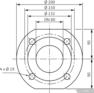 Насос Wilo TOP-S 80/7 (1~230 V, PN 6)