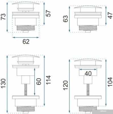 Rea Klik-Klak REA-A8536 (ретро черный)