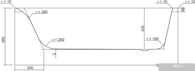 Ванна Cersanit Smart 170x80 R [S301-116]