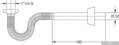 Сифон Bonomini 2814PP54B0