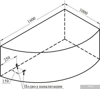 Vannesa Модерна 160x100 R 2-01-0-2-1-214Ч