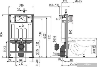 Alcaplast AM101/850